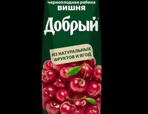 Сок Вишня 1л