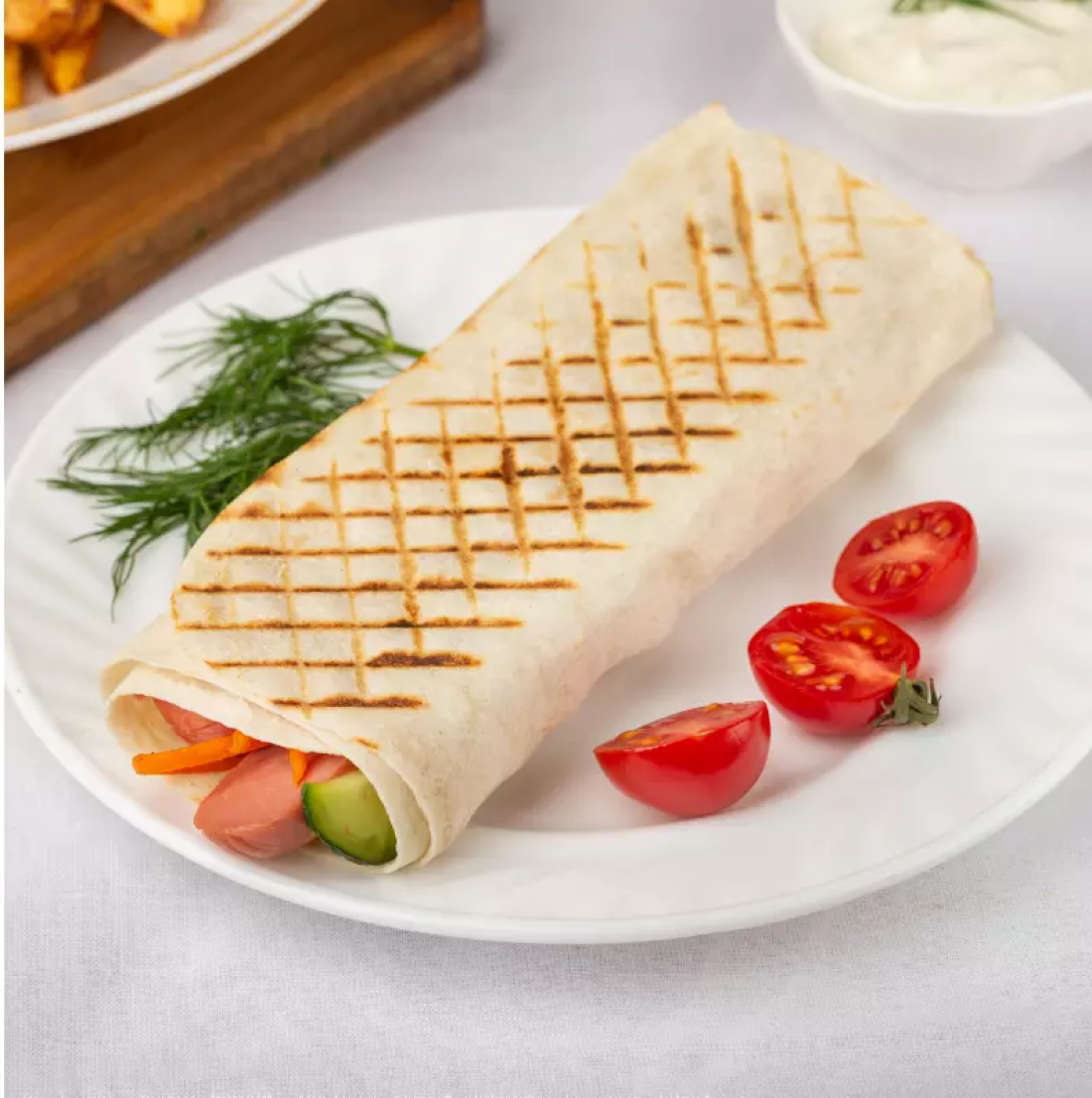 Хот-дог в лаваше 200г