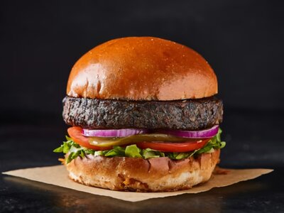 Бургер с грибами