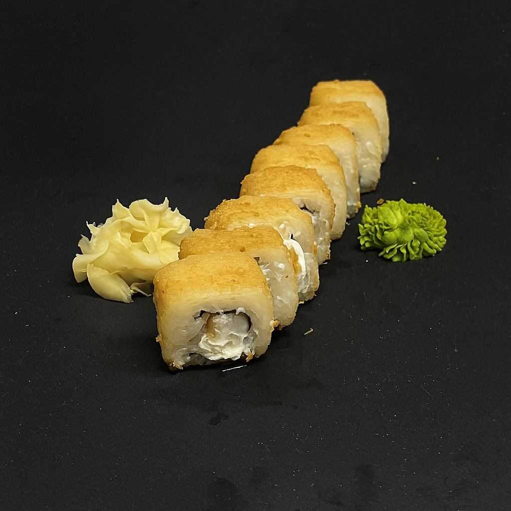 Горячий ролл с тигровой креветкой