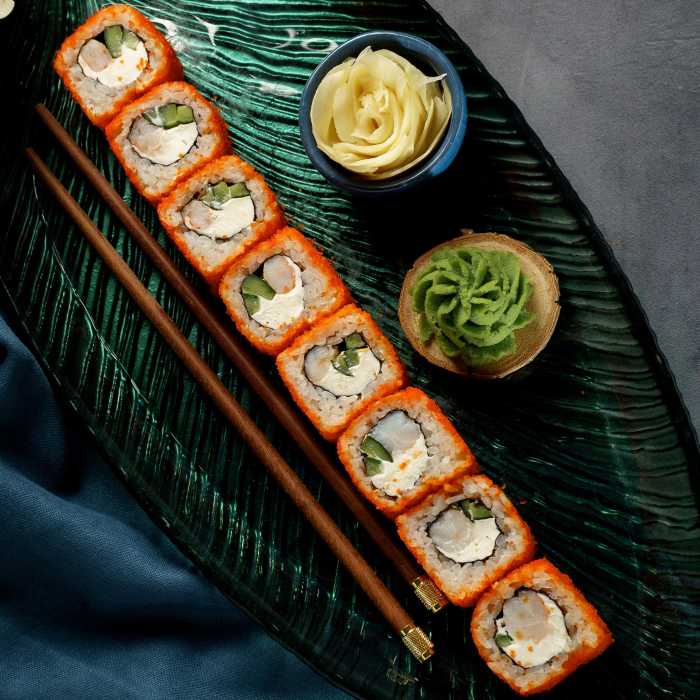 Калифорния с креветкой