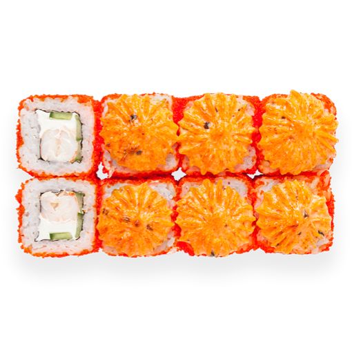 Запеченный с креветкой