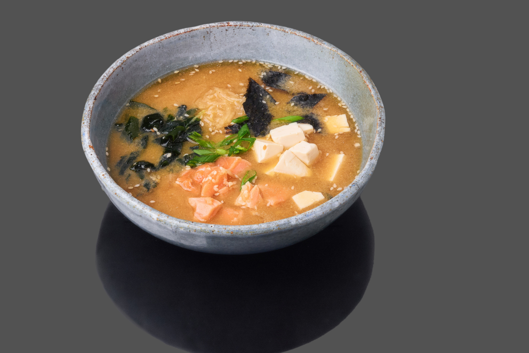 Мисо с грибами шиитаке