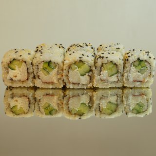 Калифорния в кунжуте с крабом
