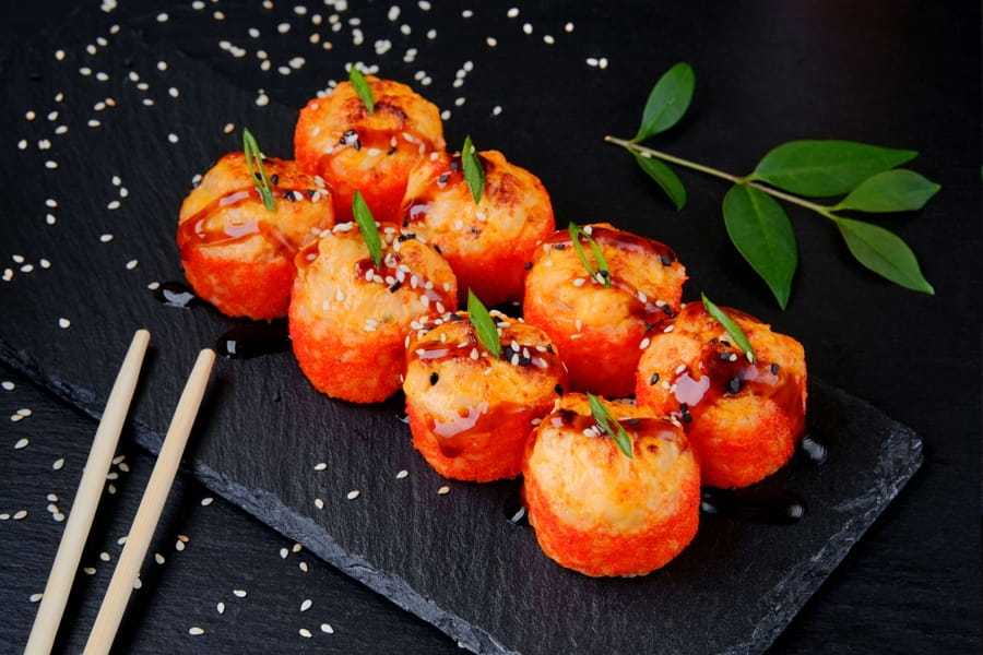 Тунец запечённый