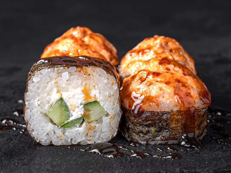 Запеченный ролл Мадрид