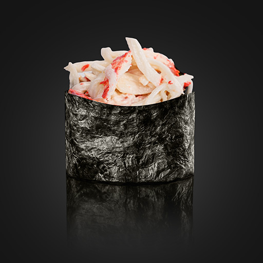 Гункан с крабом