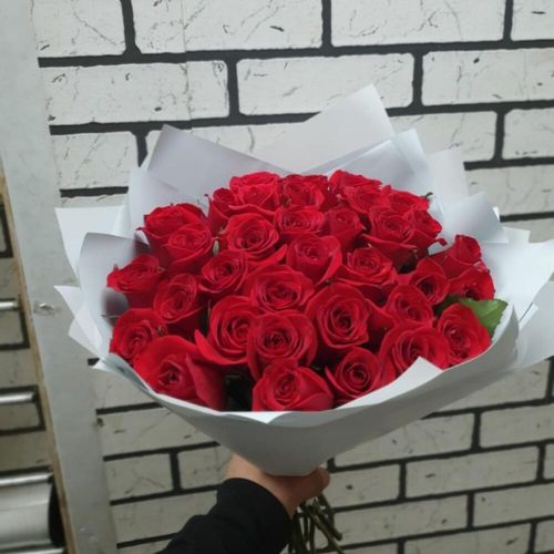 31 красная роза