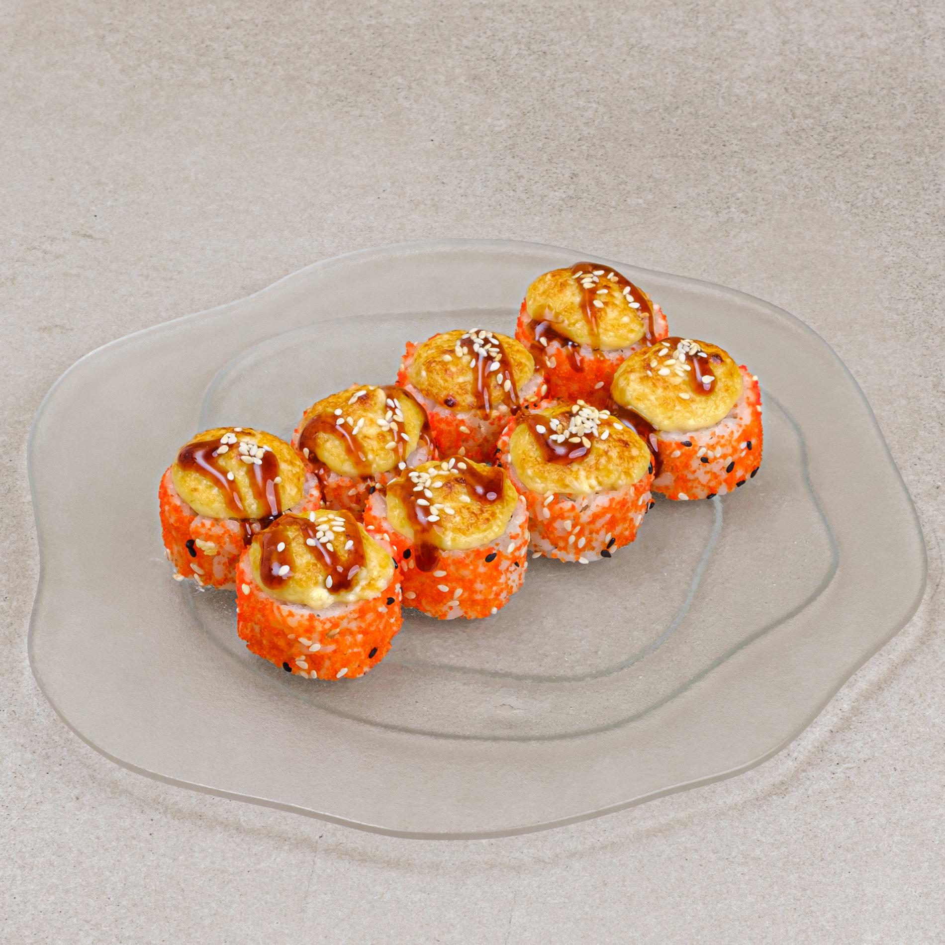 Запечённый сливочный краб