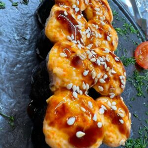 Запечённый мини ролл с крабом (СПАЙСИ)