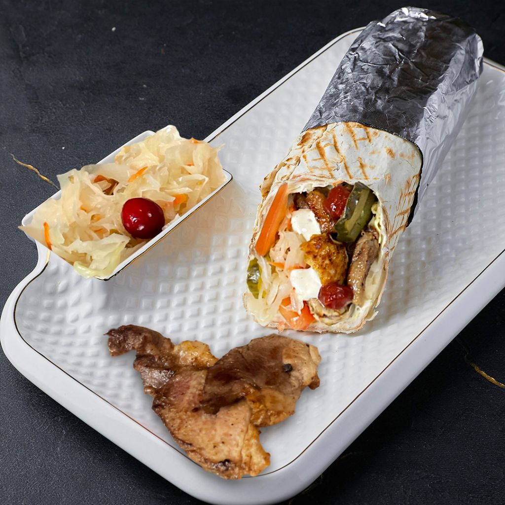 Шаверма "2 мяса"