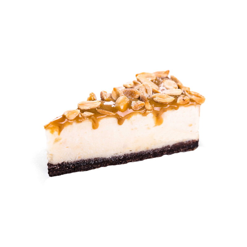 Чизкейк Нью-Йорк карамельный с арахисом