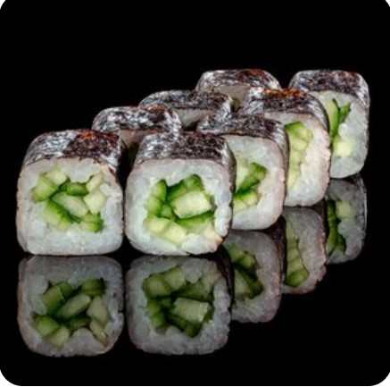 Маки с огурцом