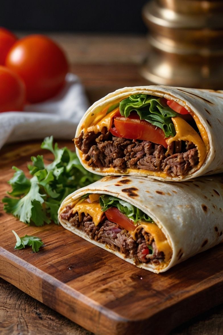 Ролл с говядиной