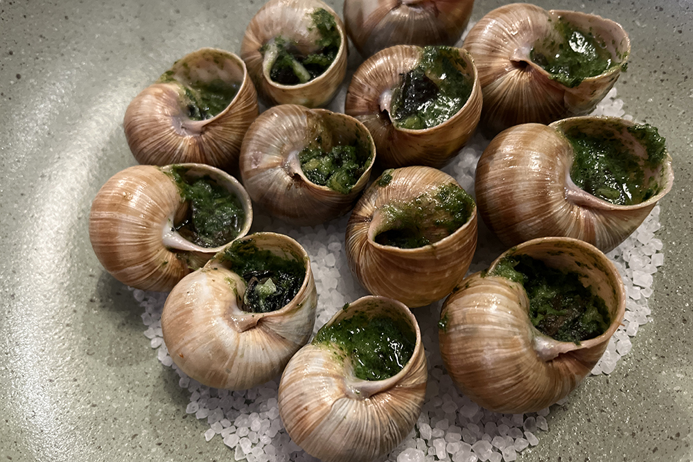 Улитки по-бургунски