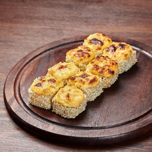 Запеченный с курицей хокайдо