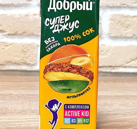Сок Добрый Мультифрукт 200 мл