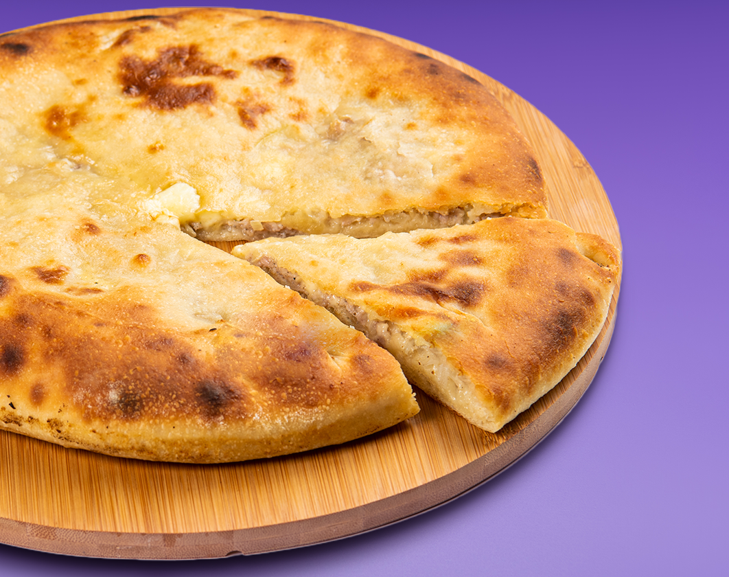 Осетинский пирог с курицей и сулугуни