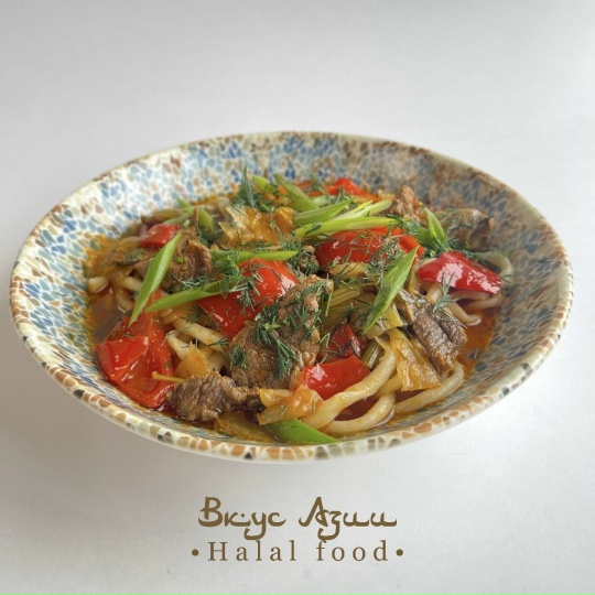 Лагман с говядиной