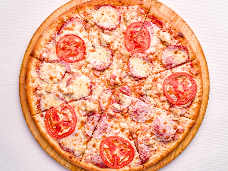 Мясной пир, пицца 28см