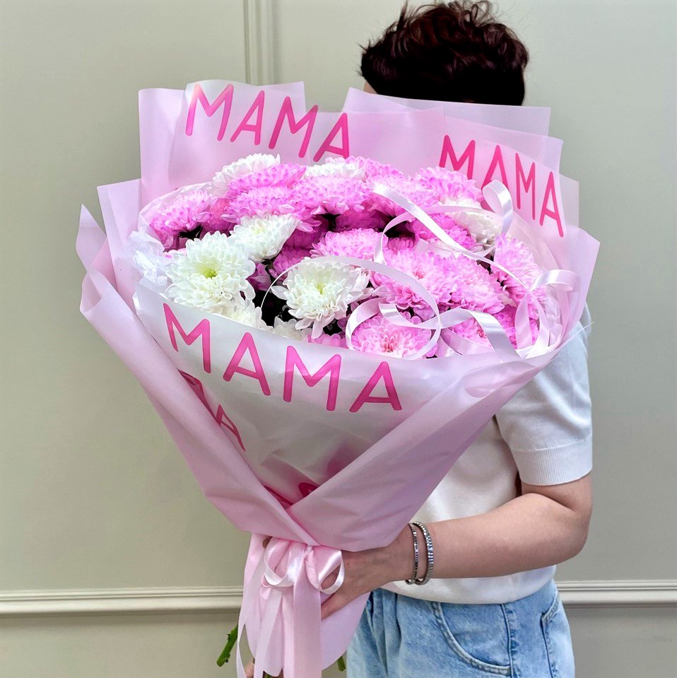 Букет из 9 Хризантем