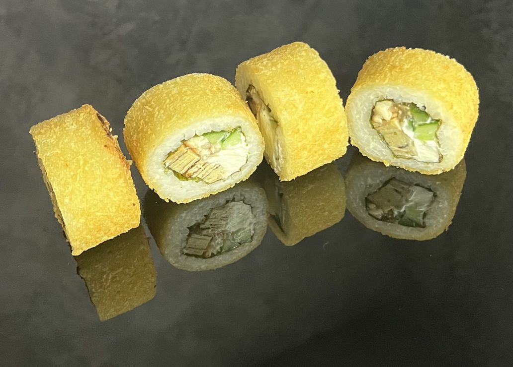 Горячий ролл с угрем 4шт