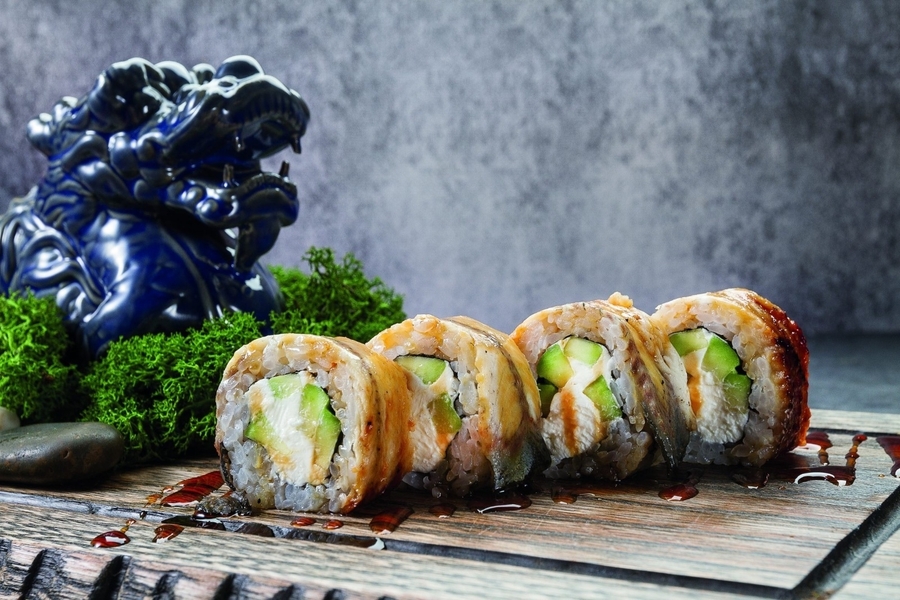 Ролл Филадельфия с угрем 8шт Чибис