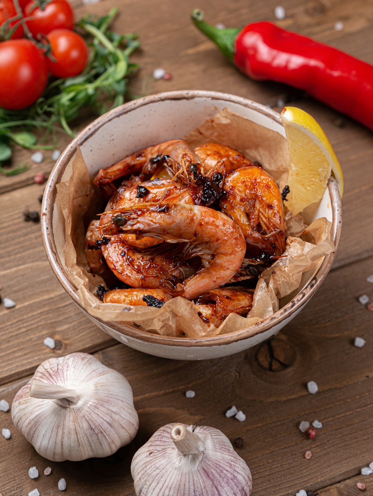 Креветки северные отварные 