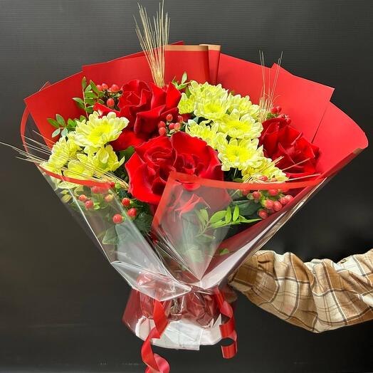 Букет Тёплый привет