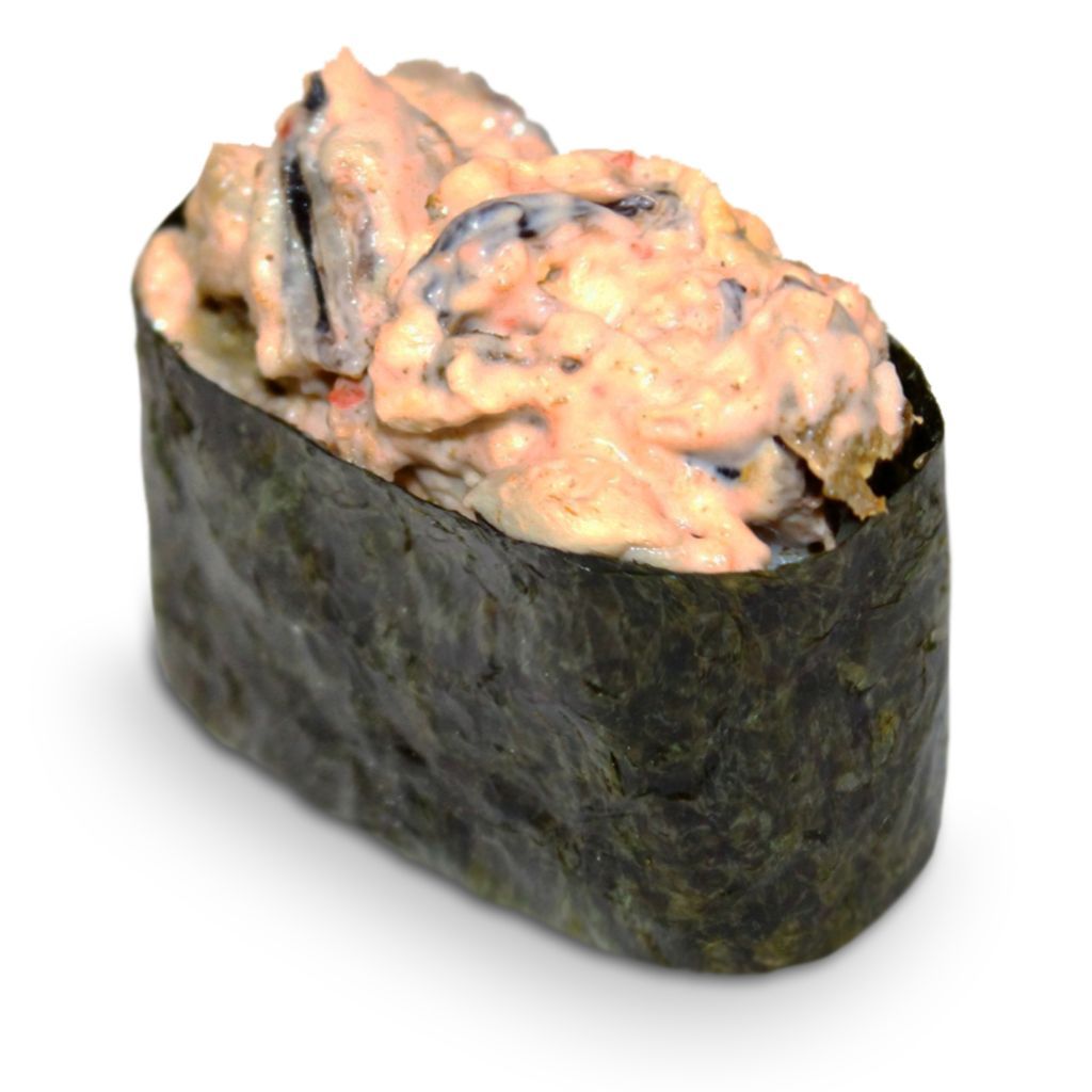 Запеченный Гункан спайс с мидиями