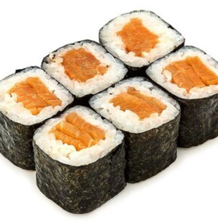 Хосомаки с лососем