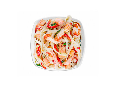 Удон с морепродуктами