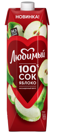 Сок Яблоко 1 л.