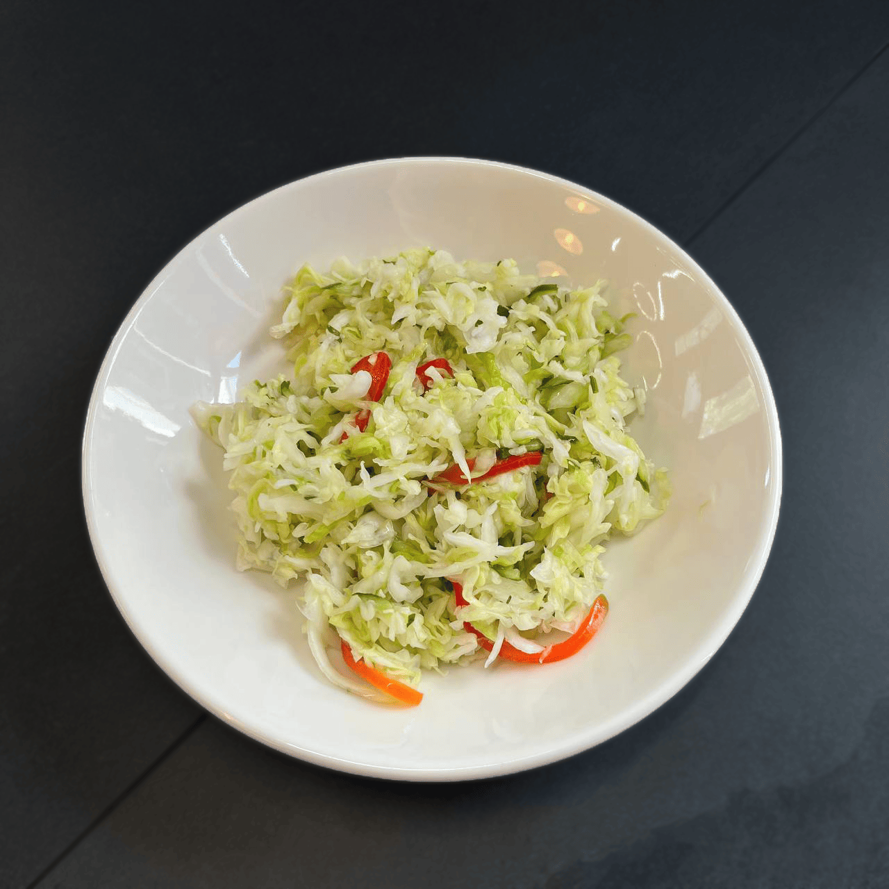 Салат из капусты с болгарским перцем