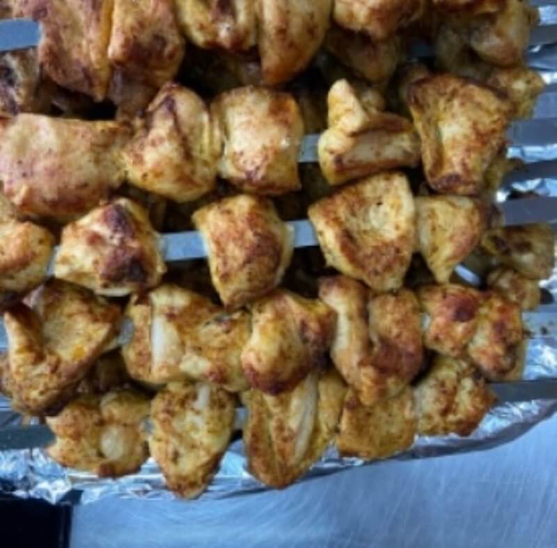 Шашлык из филе грудки