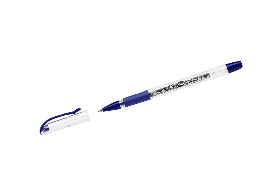 Ручка гелевая Bic ДжелСтик 0,5 мм синяя 1 шт