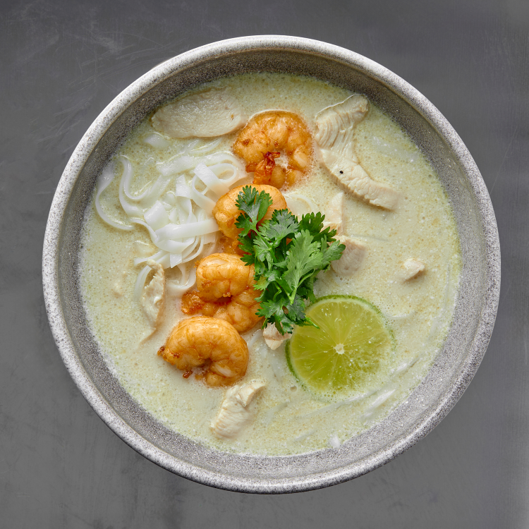 Том кха с креветкой