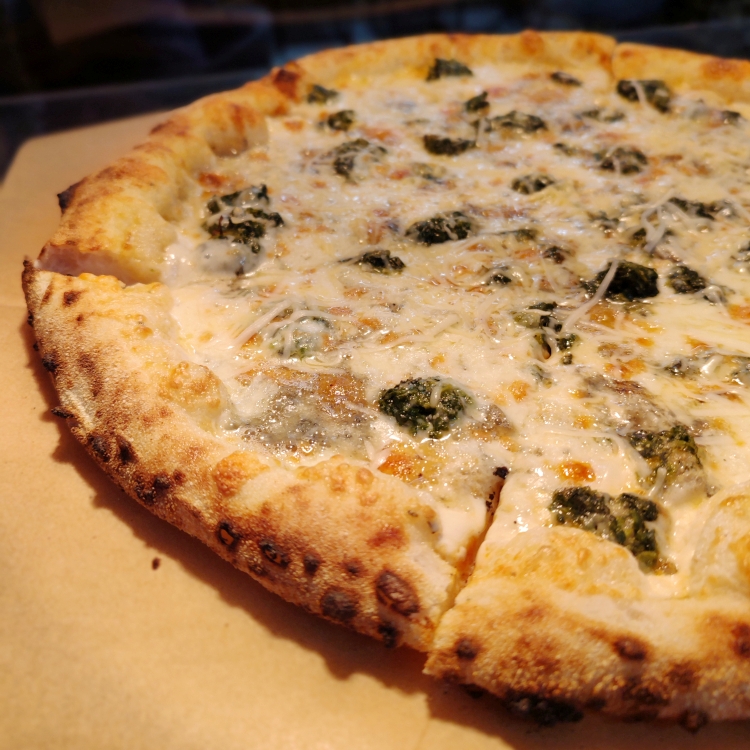 Шпинат и курица 25см