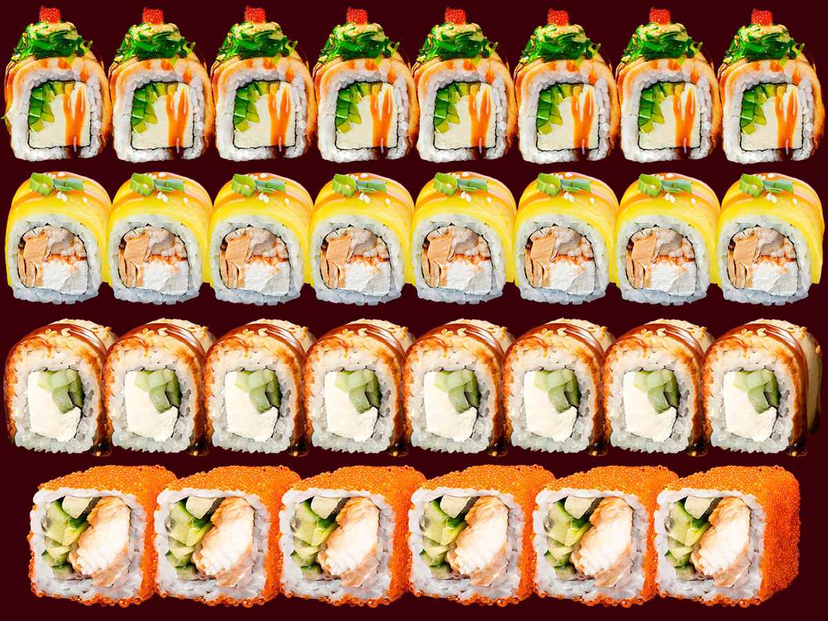 Унаги сет с угрем