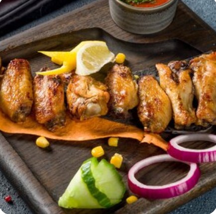 Крылышки куриные по-португальски