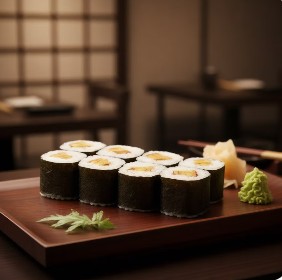 Маки с томаго