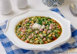 Окрошка на квасе