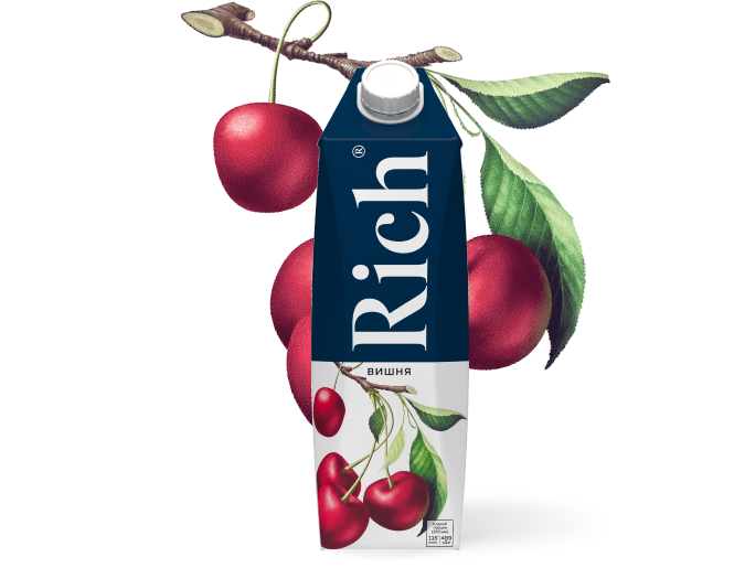 Сок "Rich" вишневый 1 л 