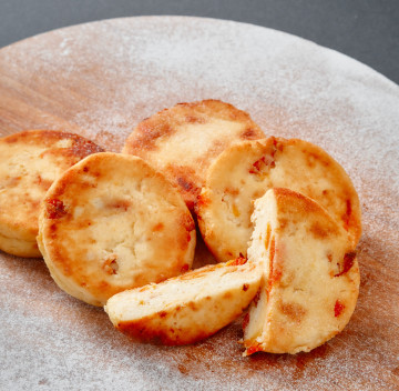 Творожники с курагой