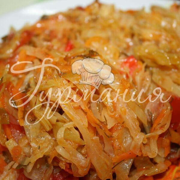 Капуста тушеная