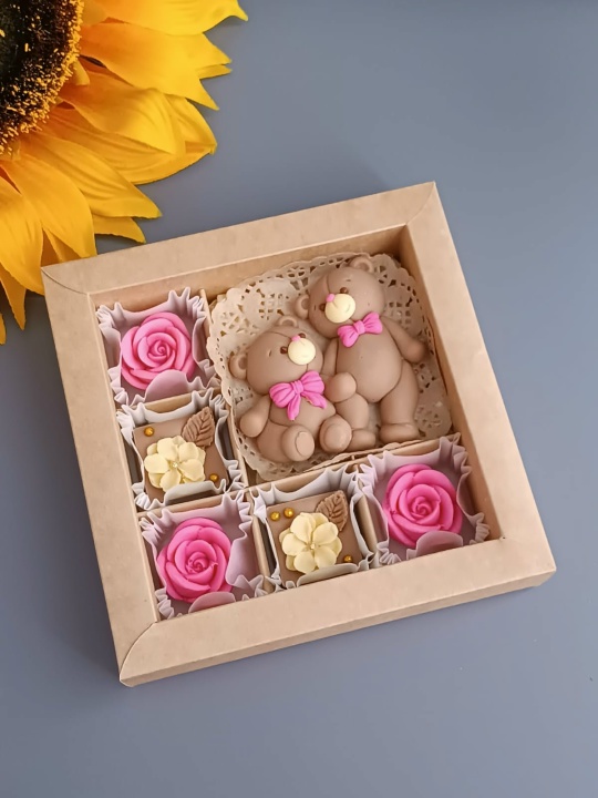 Шоколадный набор" Мишки"