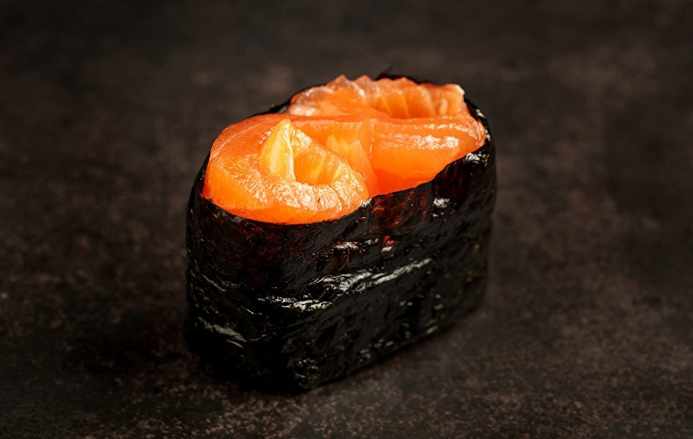 Гункан лосось