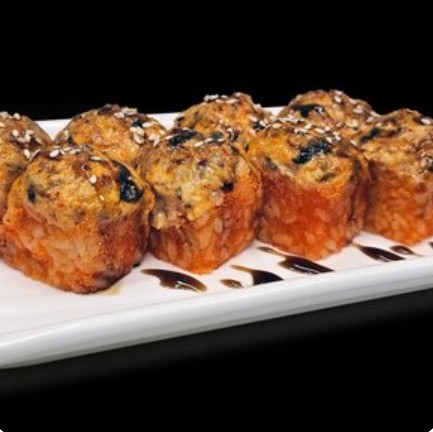 Запеченный ролл Унаги тори