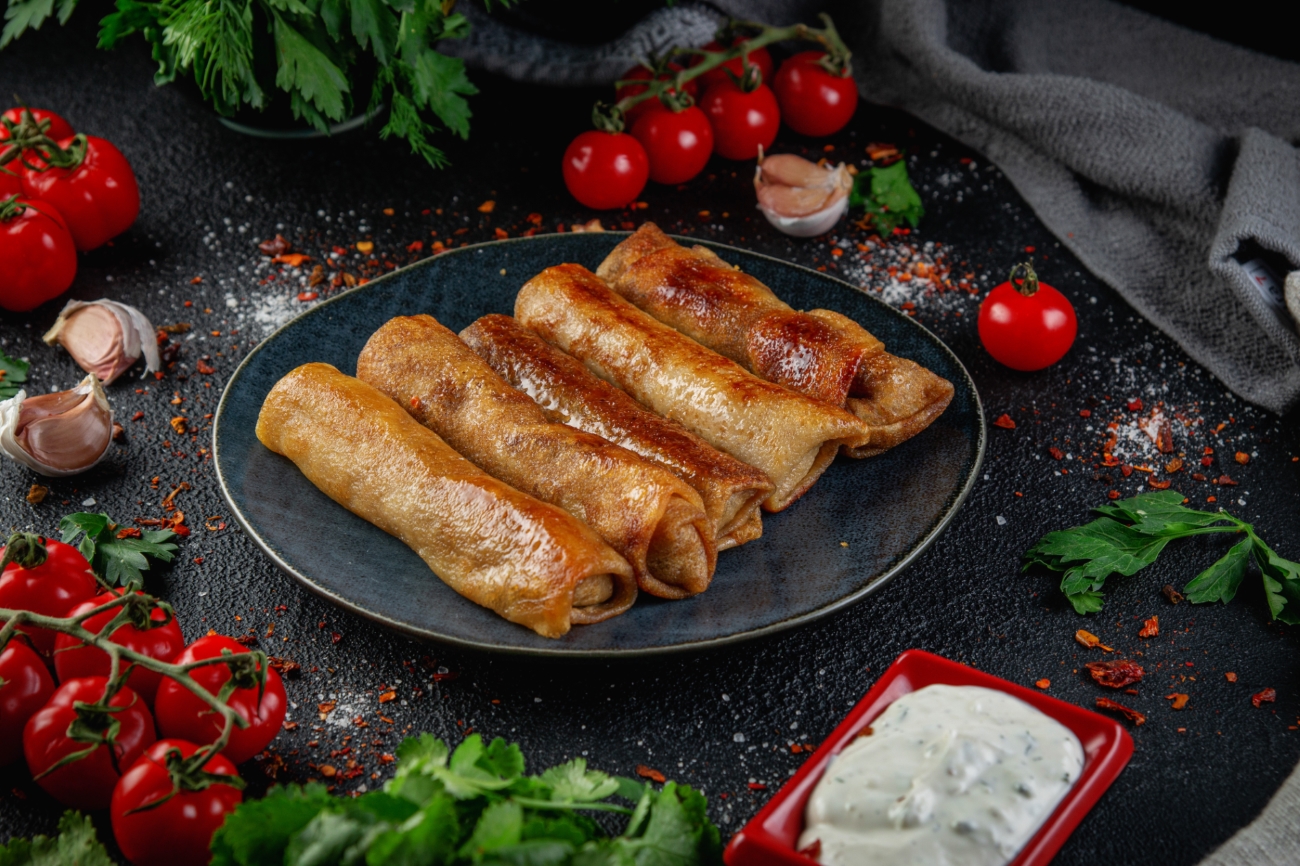 Блинчик с мясом
