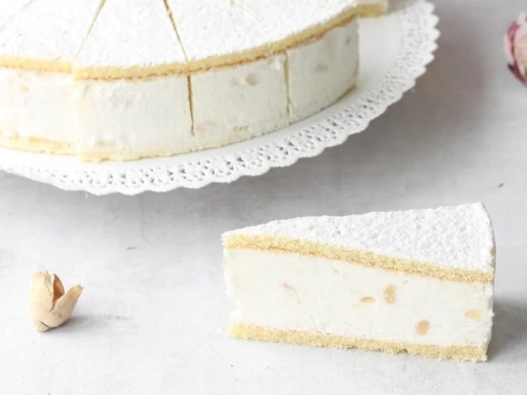 Торт Риккота с грушей